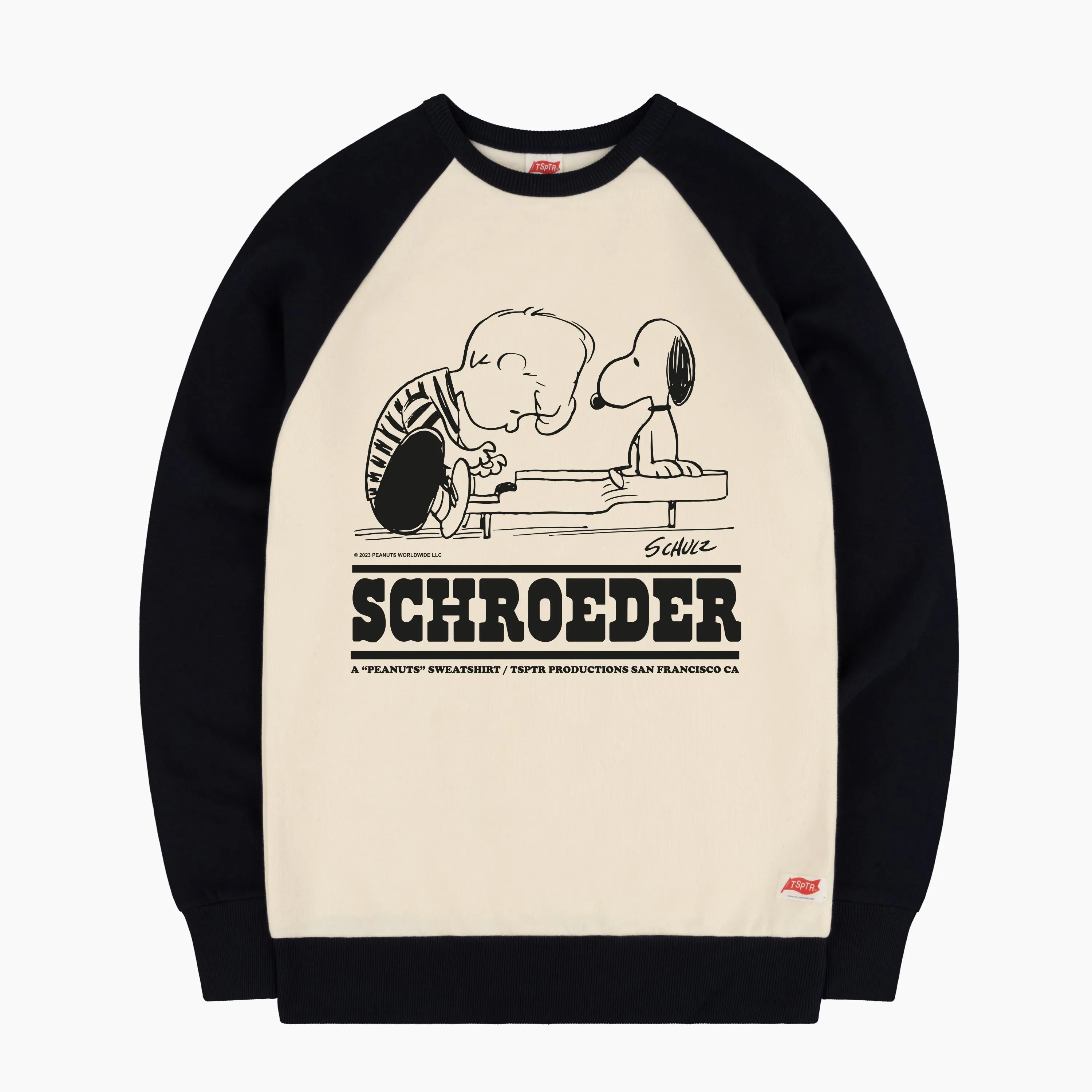 Schroeder Music Raglan Sweatshirt sold by TSPTR