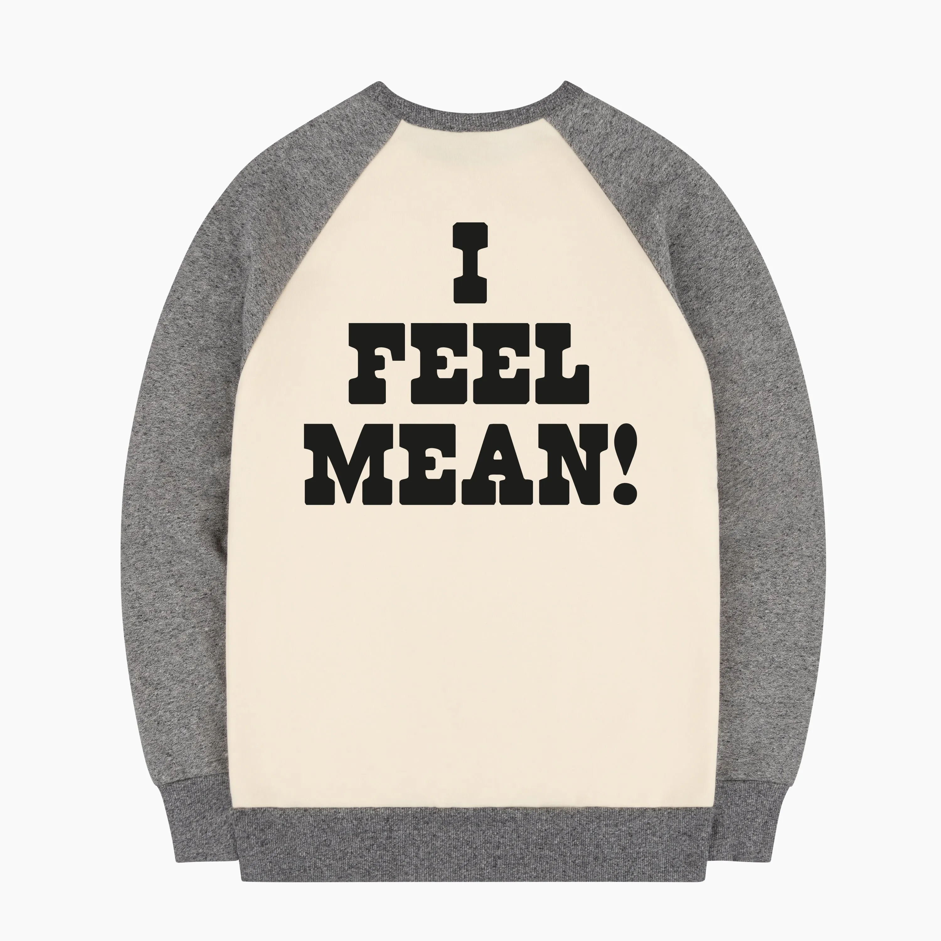 Lucy I Feel Mean Raglan Sweatshirt sold by TSPTR product image thumbnail 2