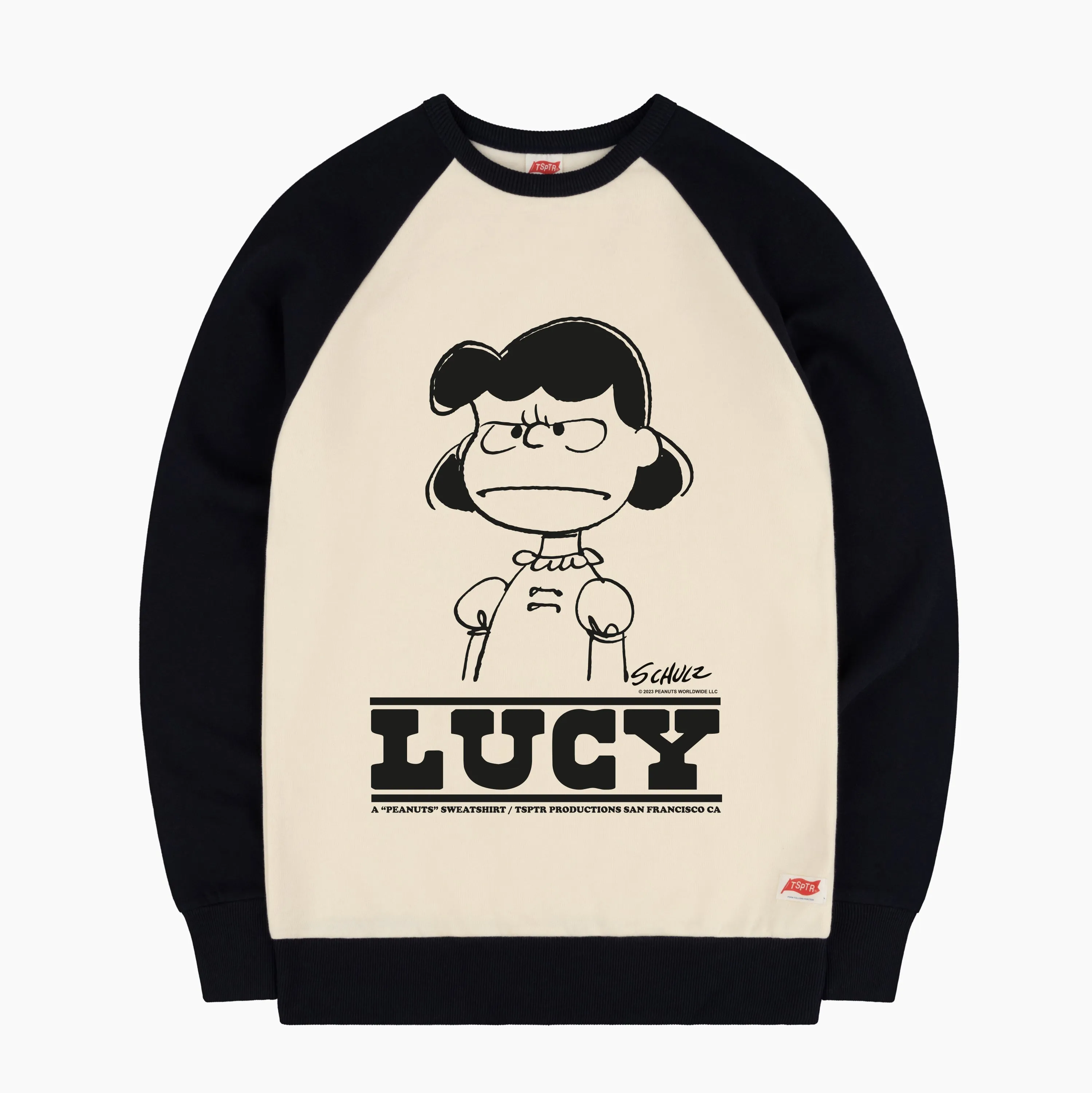 Lucy I Feel Mean Raglan Sweatshirt sold by TSPTR