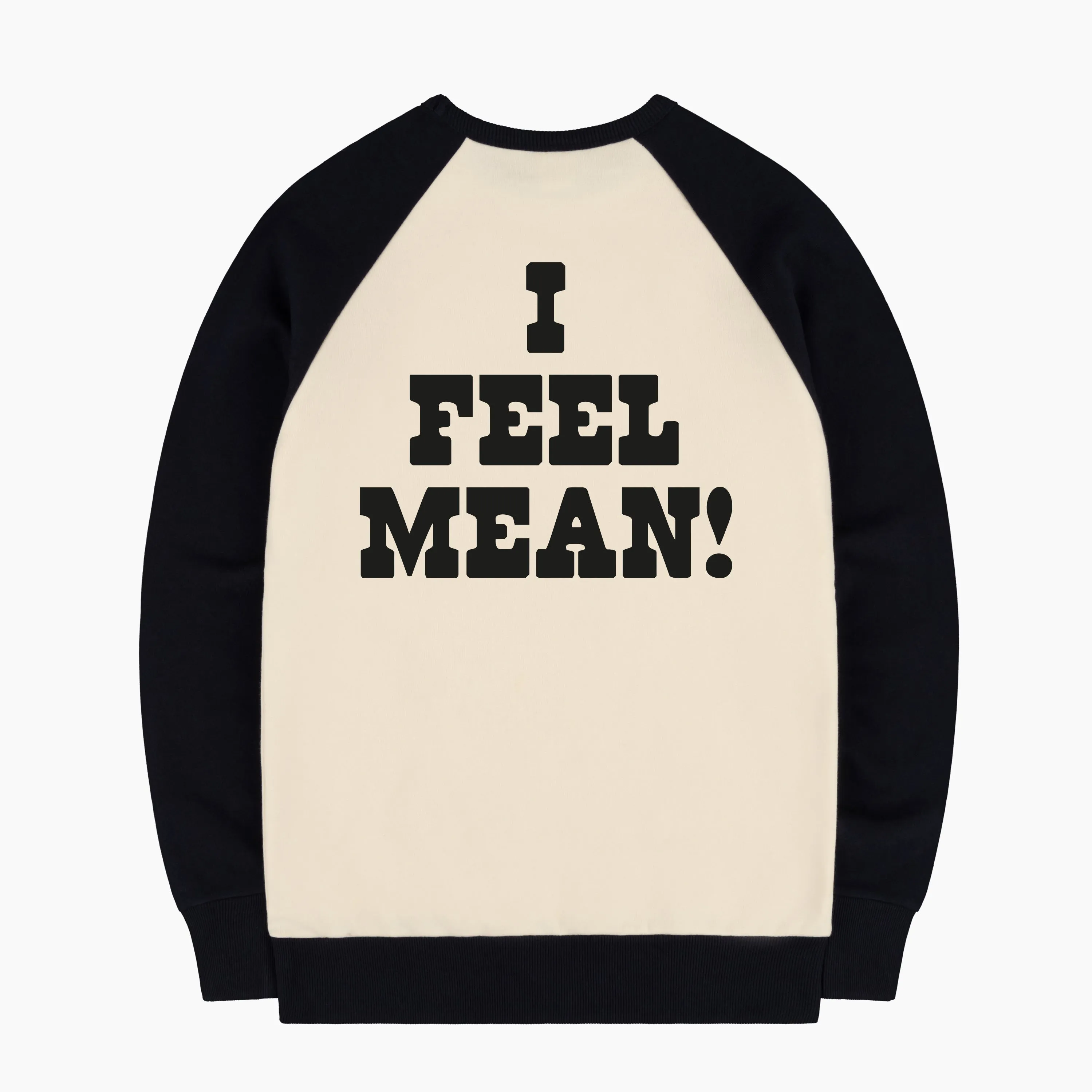 Lucy I Feel Mean Raglan Sweatshirt sold by TSPTR product image thumbnail 2