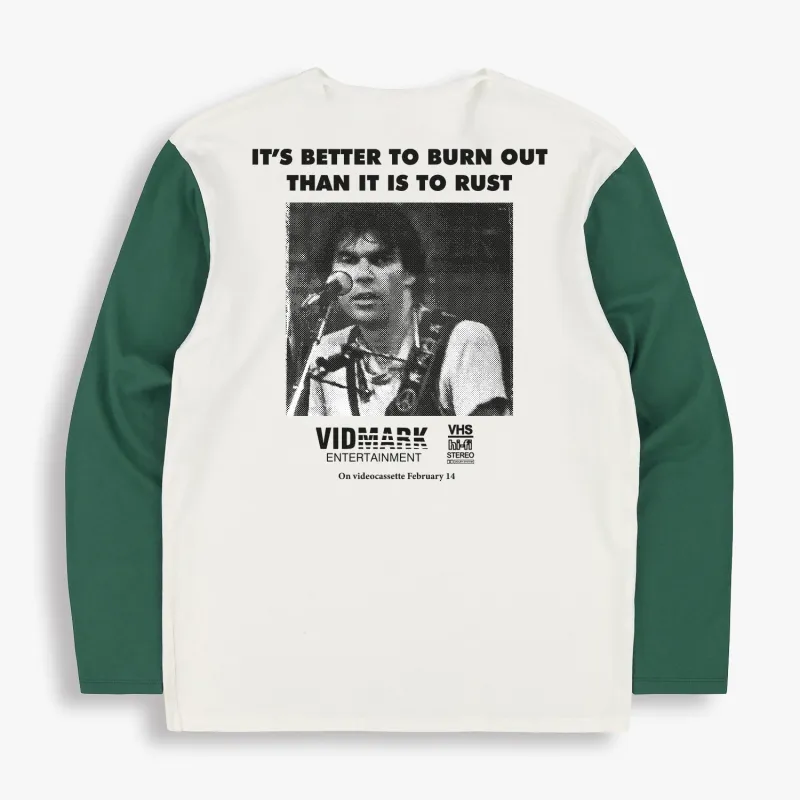 RUST NEVER SLEEPS Baseball Tee made by TSPTR