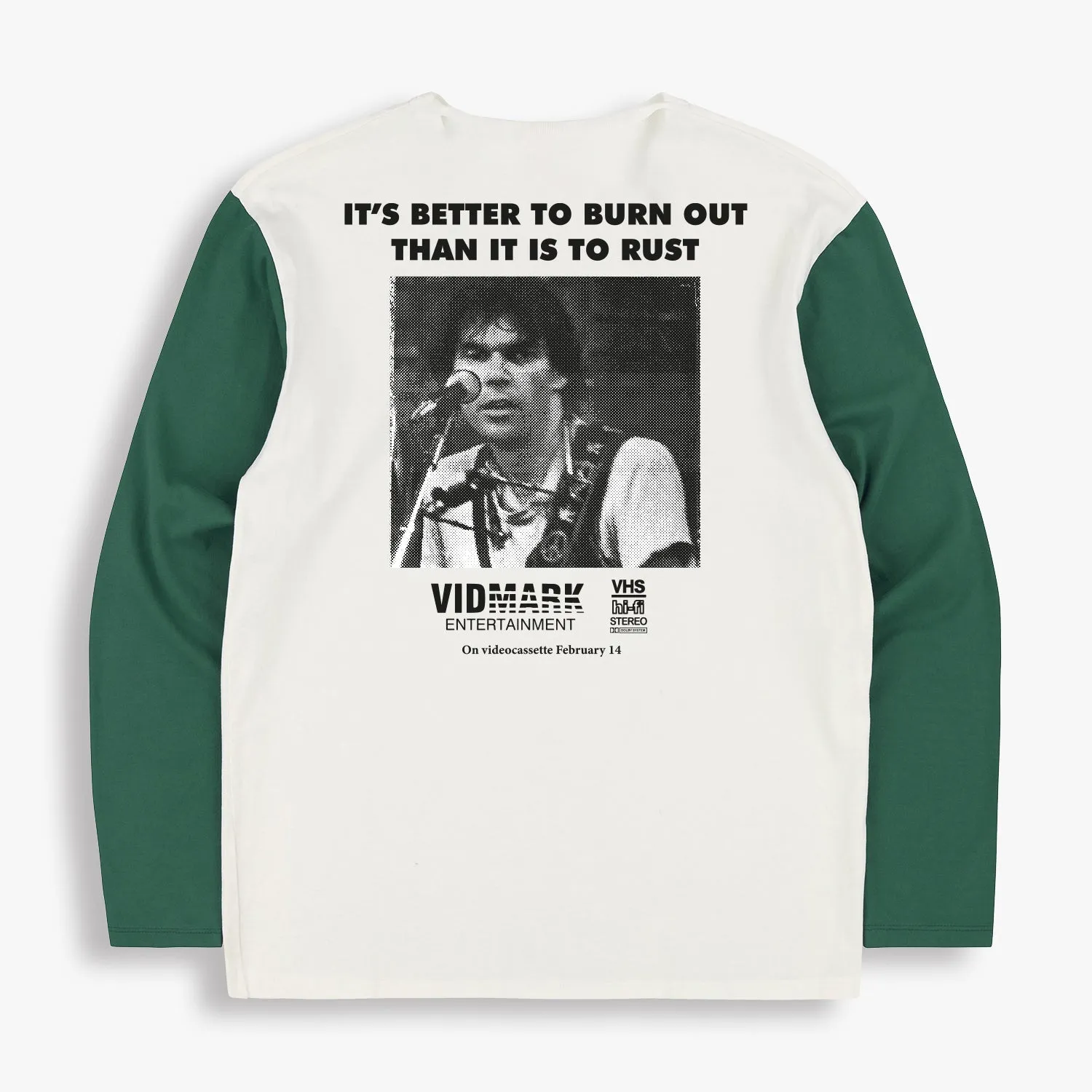 RUST NEVER SLEEPS Baseball Tee sold by TSPTR