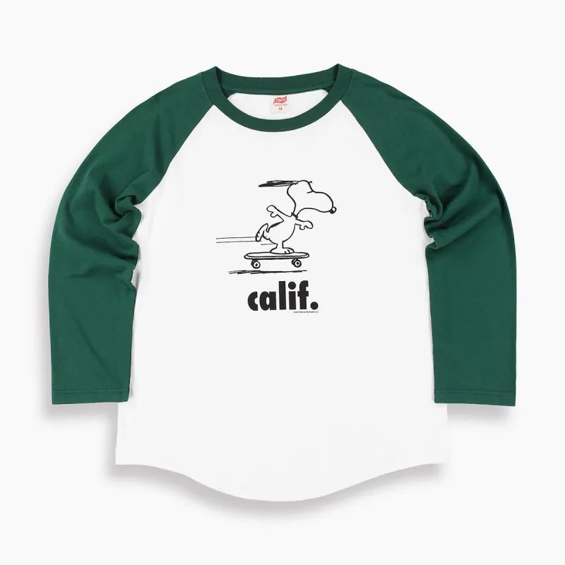 SNOOPY CALIF RAGLAN made by TSPTR