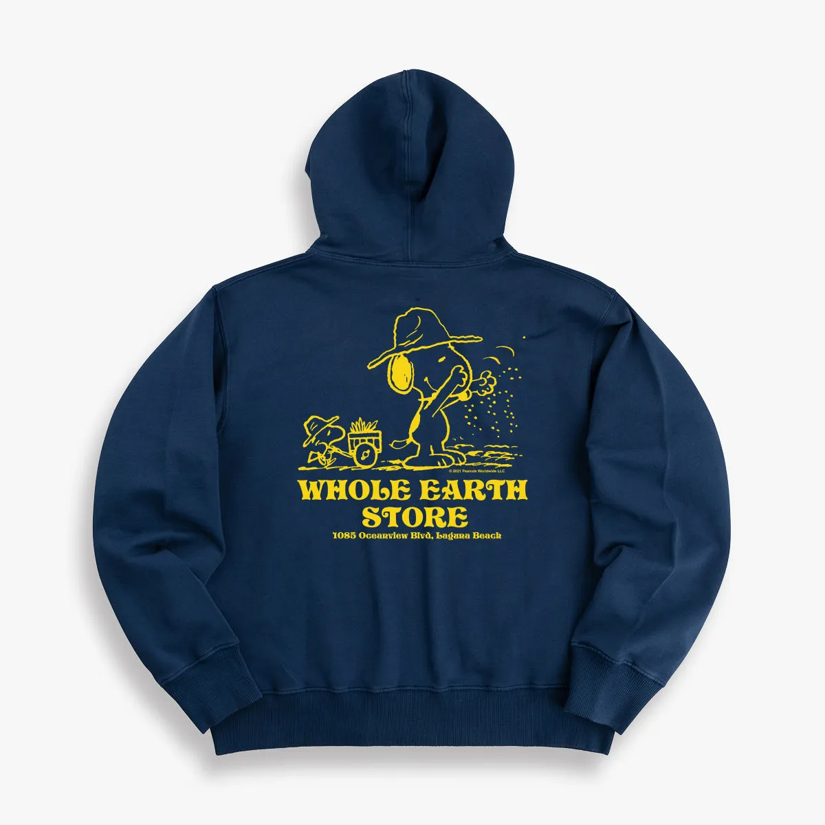 SNOOPY WHOLE EARTH Zip Hood sold by TSPTR