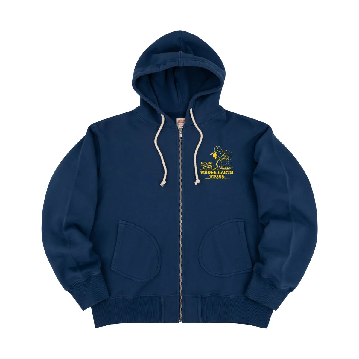 SNOOPY WHOLE EARTH Zip Hood sold by TSPTR product image thumbnail 2