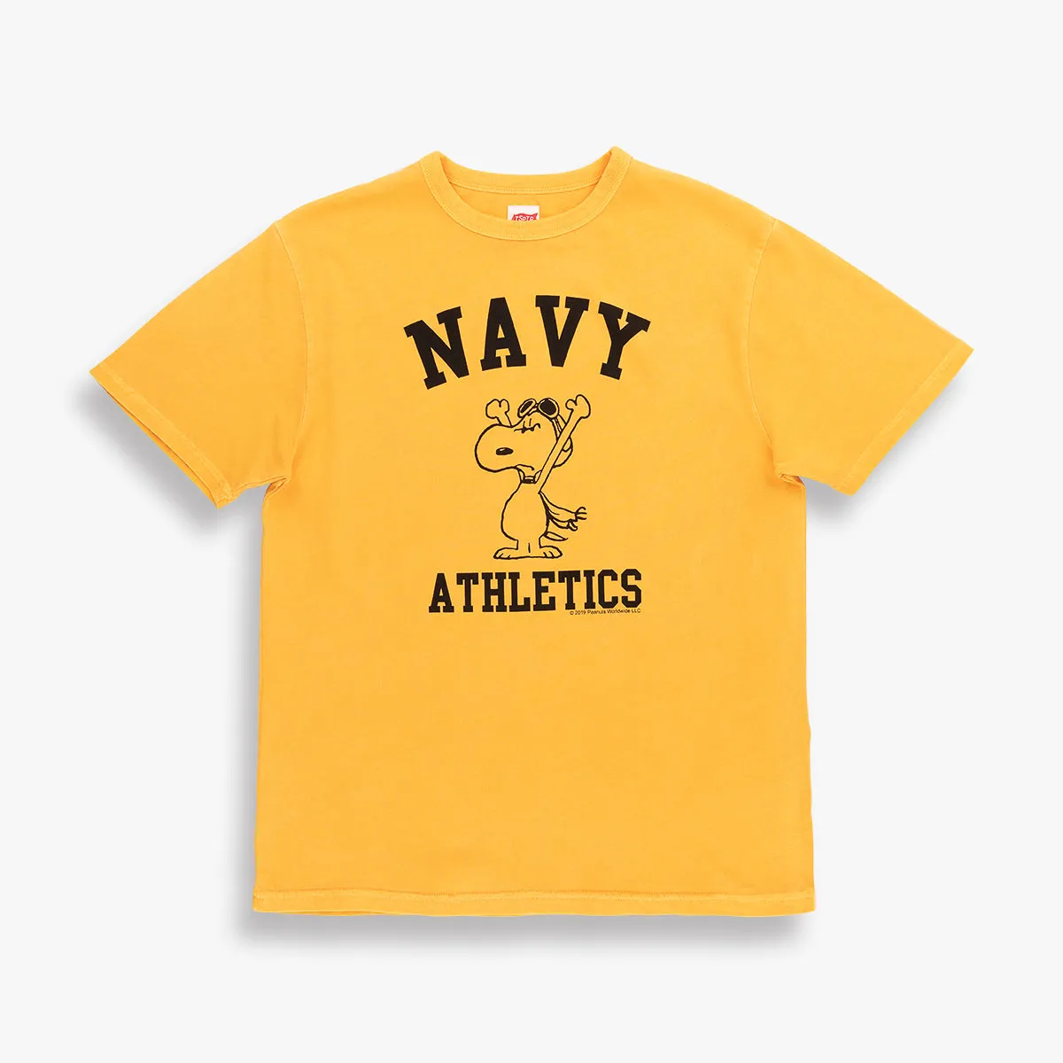 SNOOPY NAVY ATHLETICS TEE sold by TSPTR