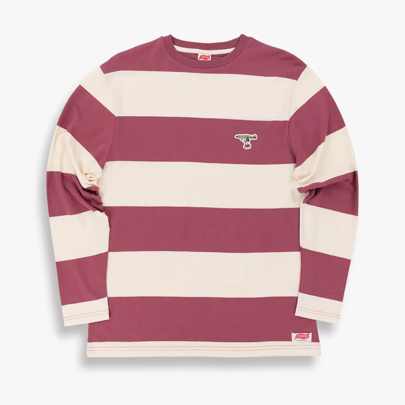 Surf's Up! LS Border Tee made by TSPTR