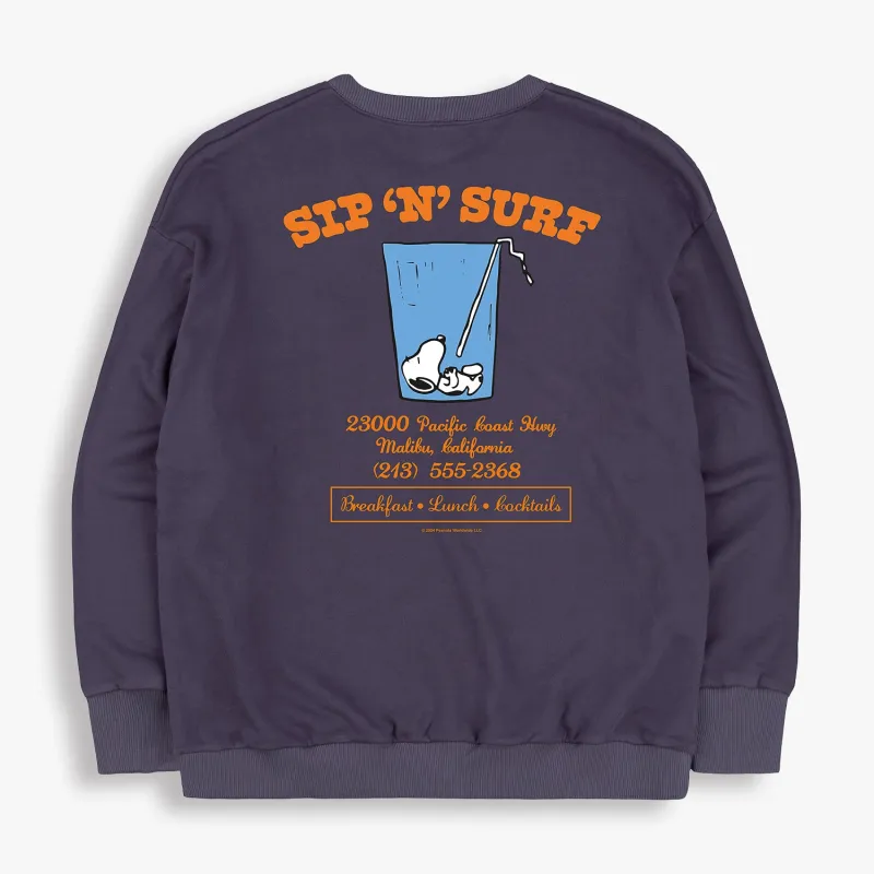SIP N SURF SWEATSHIRT made by TSPTR