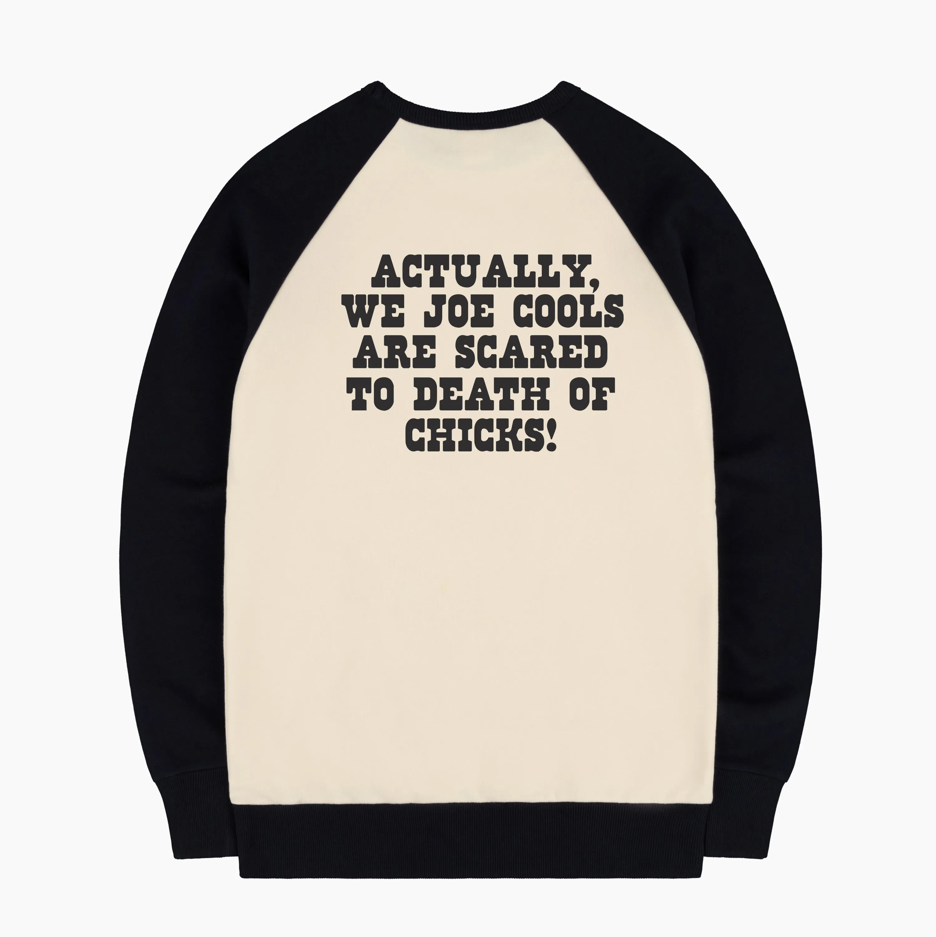 Joe Cool Raglan Sweatshirt sold by TSPTR product image thumbnail 2