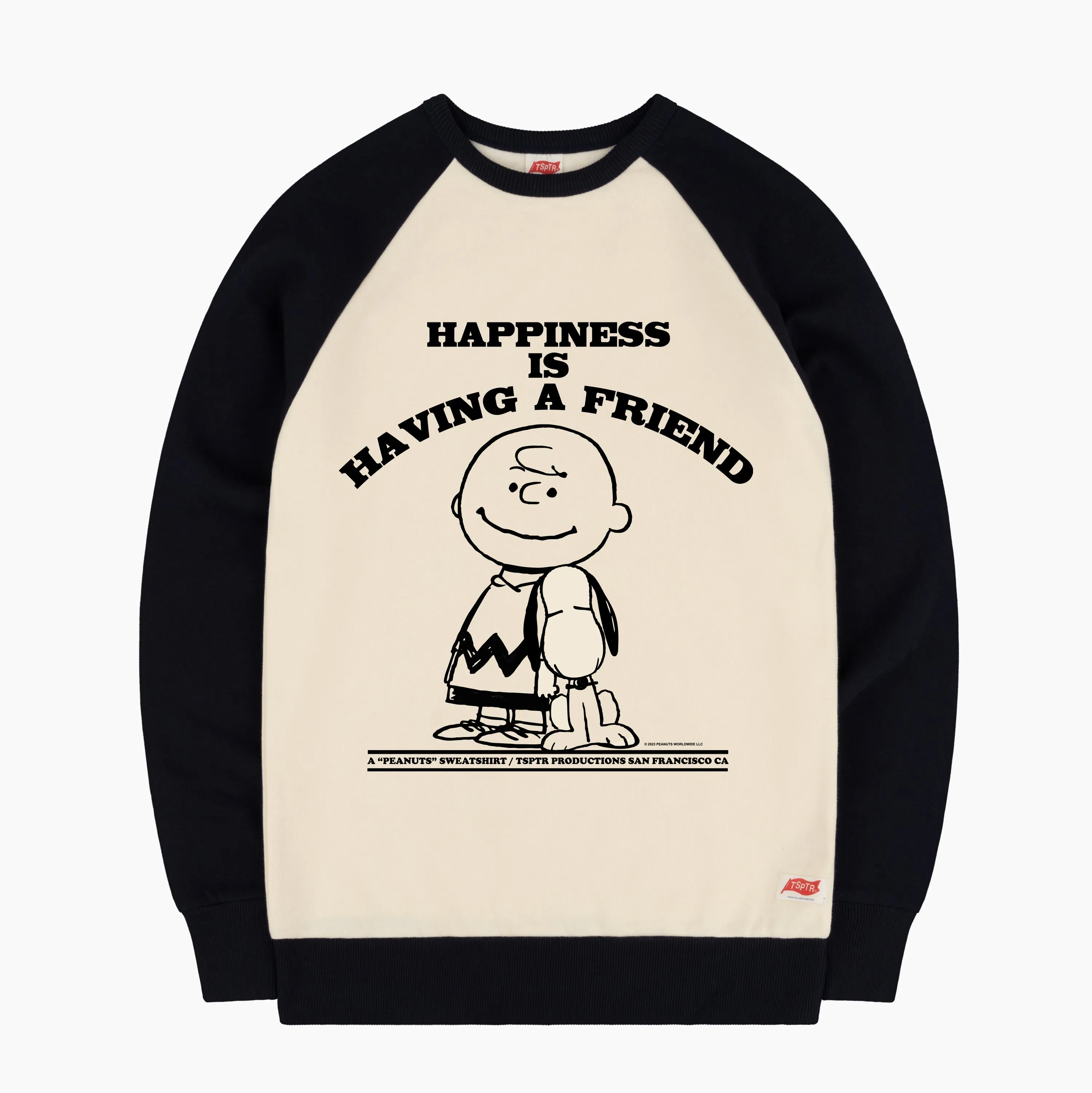 Happiness Is Raglan Sweatshirt sold by TSPTR