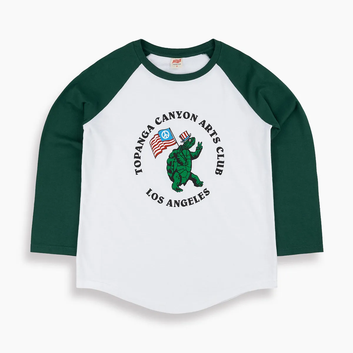 Topanga Arts Club Baseball Tee sold by TSPTR