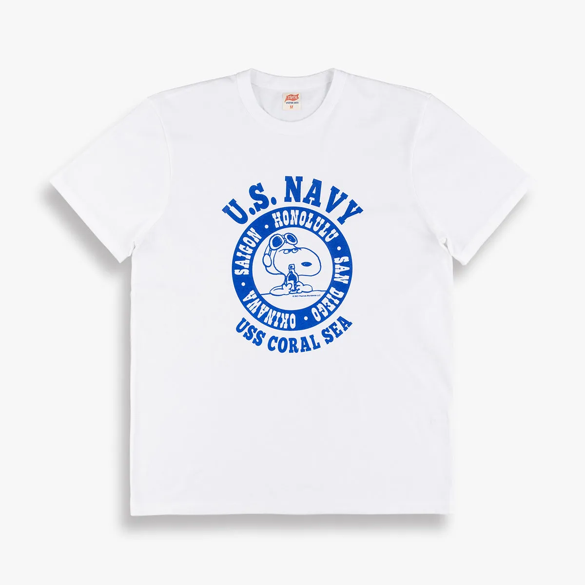 Navy Tour Tee sold by TSPTR
