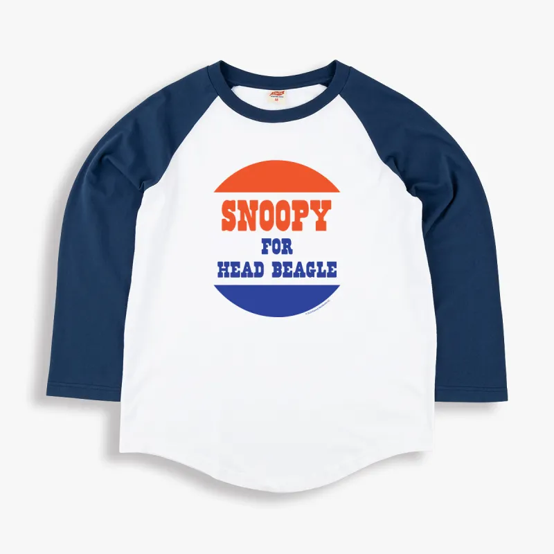 VOTE SNOOPY BASEBALL TEE made by TSPTR