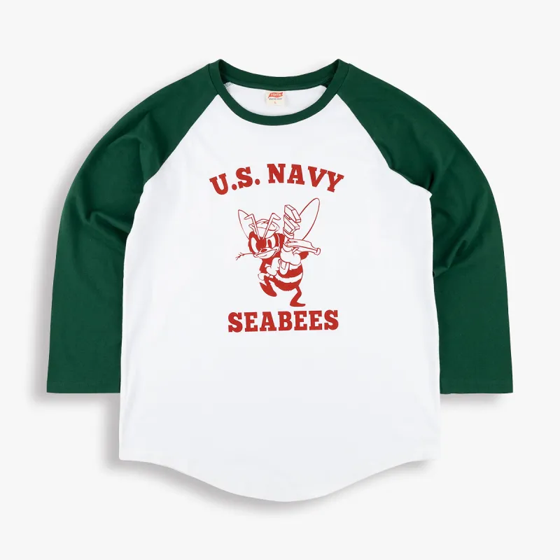 SEABEES BASEBALL TEE made by TSPTR