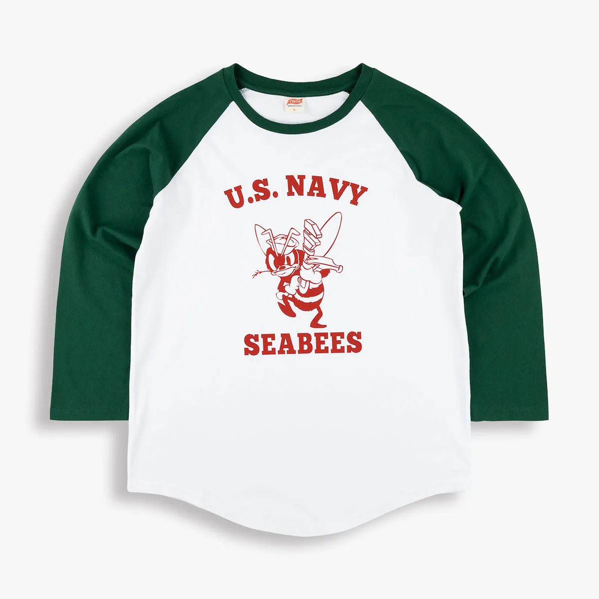 SEABEES BASEBALL TEE sold by TSPTR
