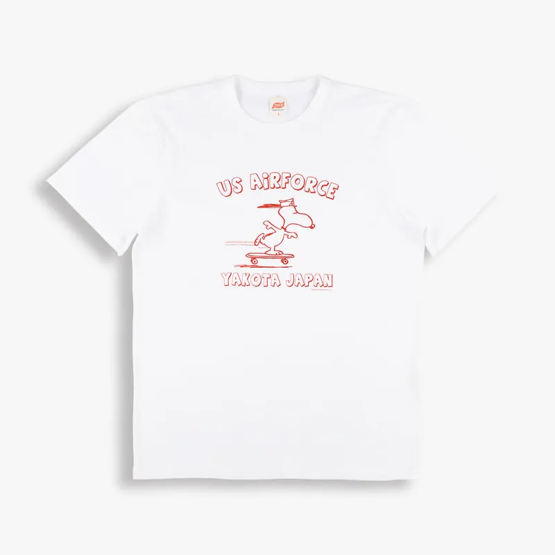 USAF SNOOPY TEE made by TSPTR