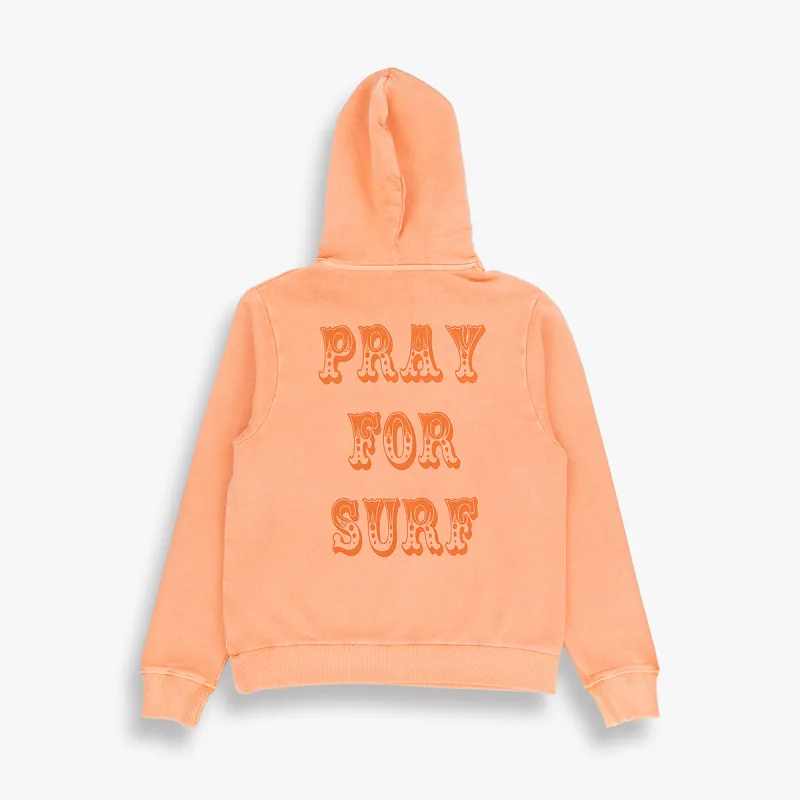 PRAY FOR SURF HOODED SWEAT made by TSPTR
