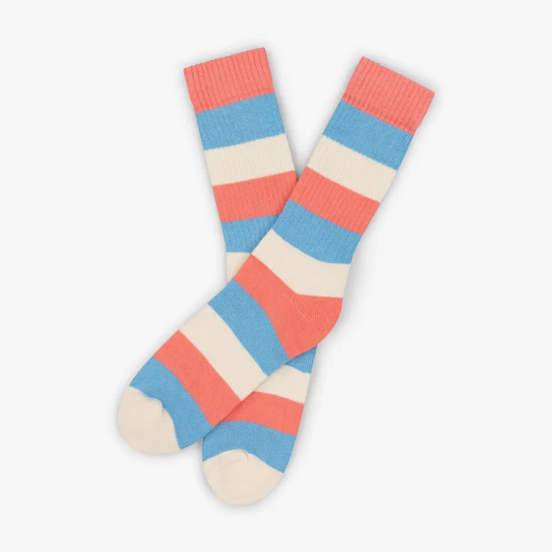 TSPTR 'TRIPCOLORE' Border Socks made by TSPTR