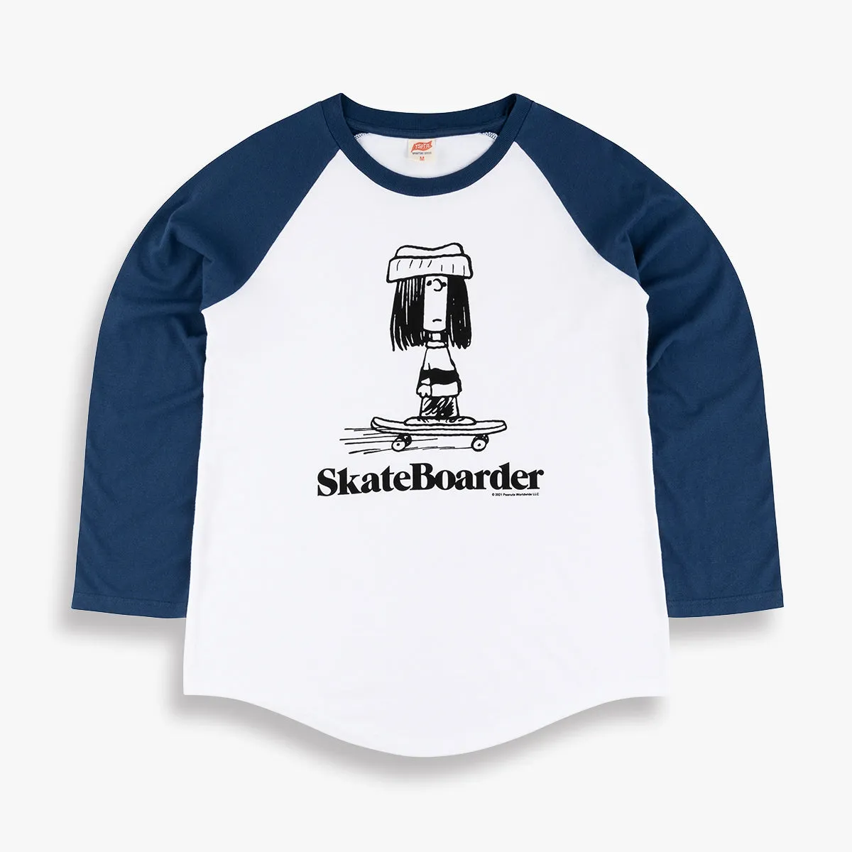 Skateboarder Raglan Baseball Tee sold by TSPTR