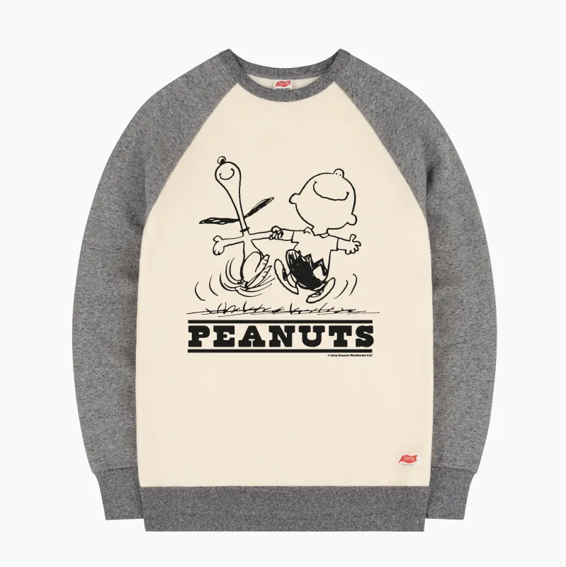 Peanuts Raglan Sweatshirt made by TSPTR