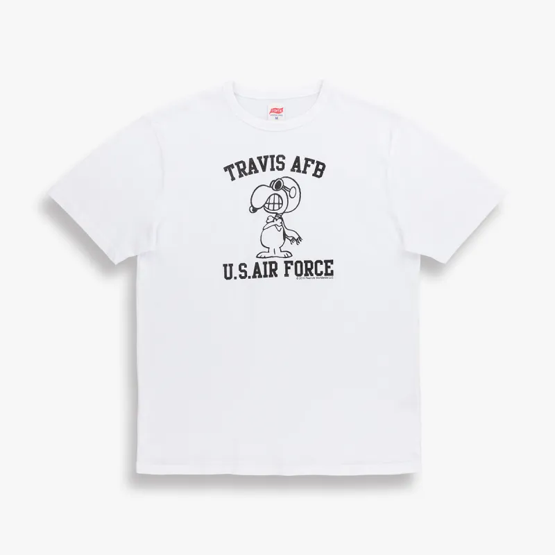 SNOOPY TRAVIS AFB TEE made by TSPTR
