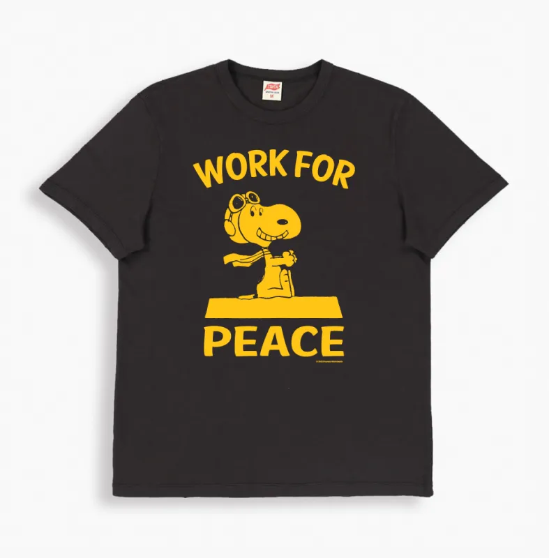 WORK FOR PEACE TEE made by TSPTR