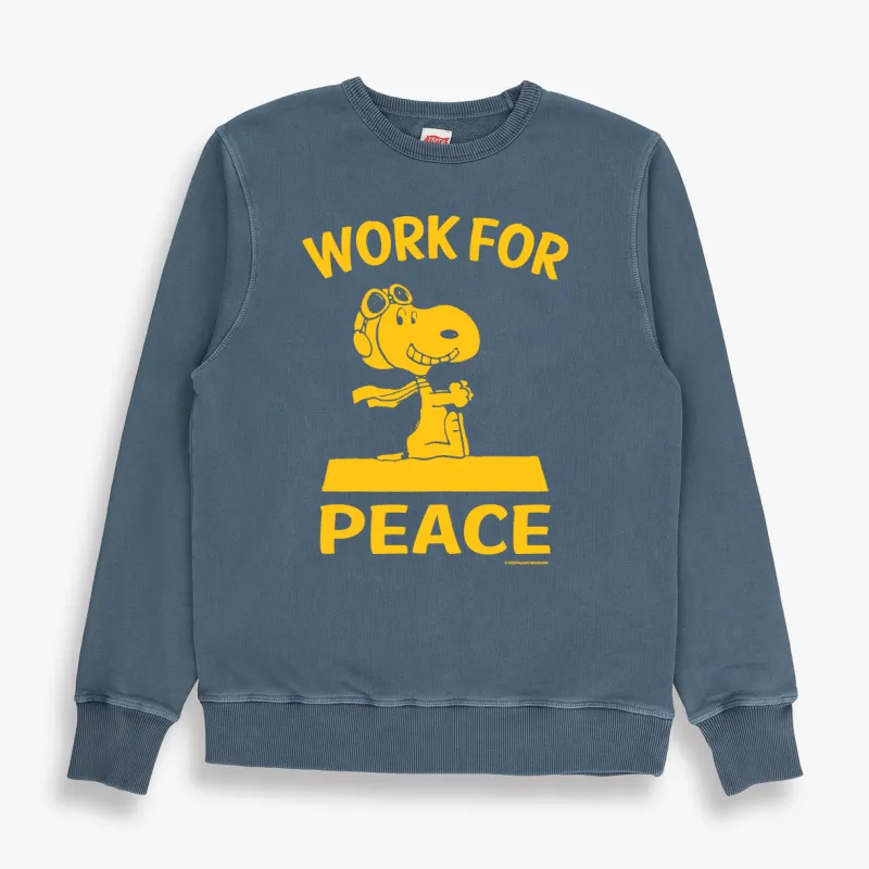 WORK FOR PEACE SWEATSHIRT made by TSPTR