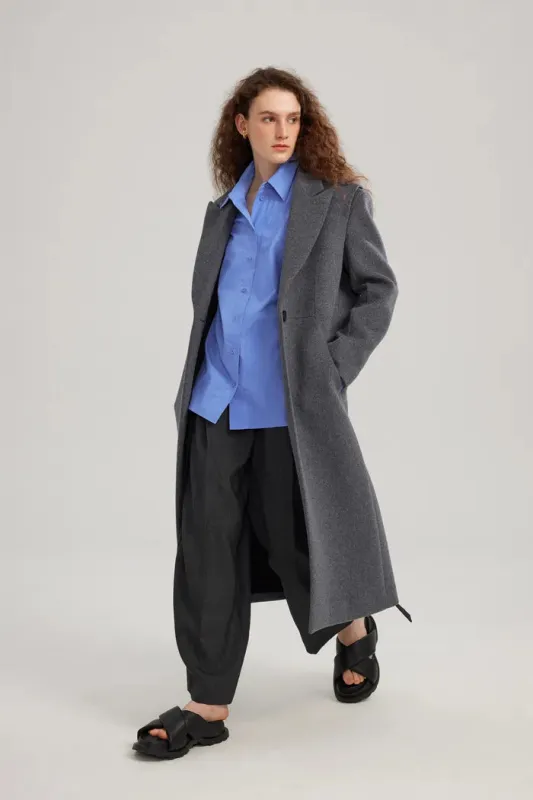 Hui Glacier Blue Shirt in Cotton sold by Fabrique