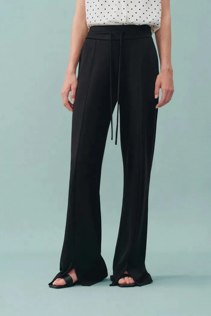 Yuri Side Slit Pants in Brushed Knit sold by Fabrique