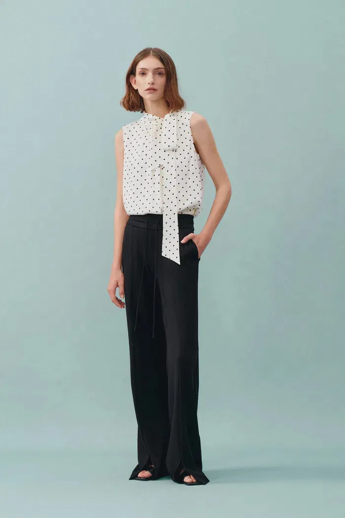 Yuri Side Slit Pants in Brushed Knit sold by Fabrique product image thumbnail 2