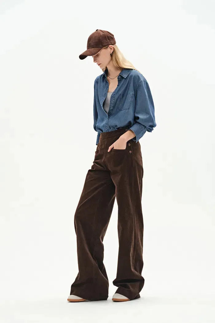 Willo Blue Tencel Denim Shirt sold by Fabrique product image thumbnail 5