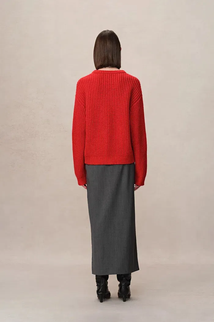 Star Lover Zodiac Knit Sweater in Chunky Merino Wool Knit sold by Fabrique product image thumbnail 5