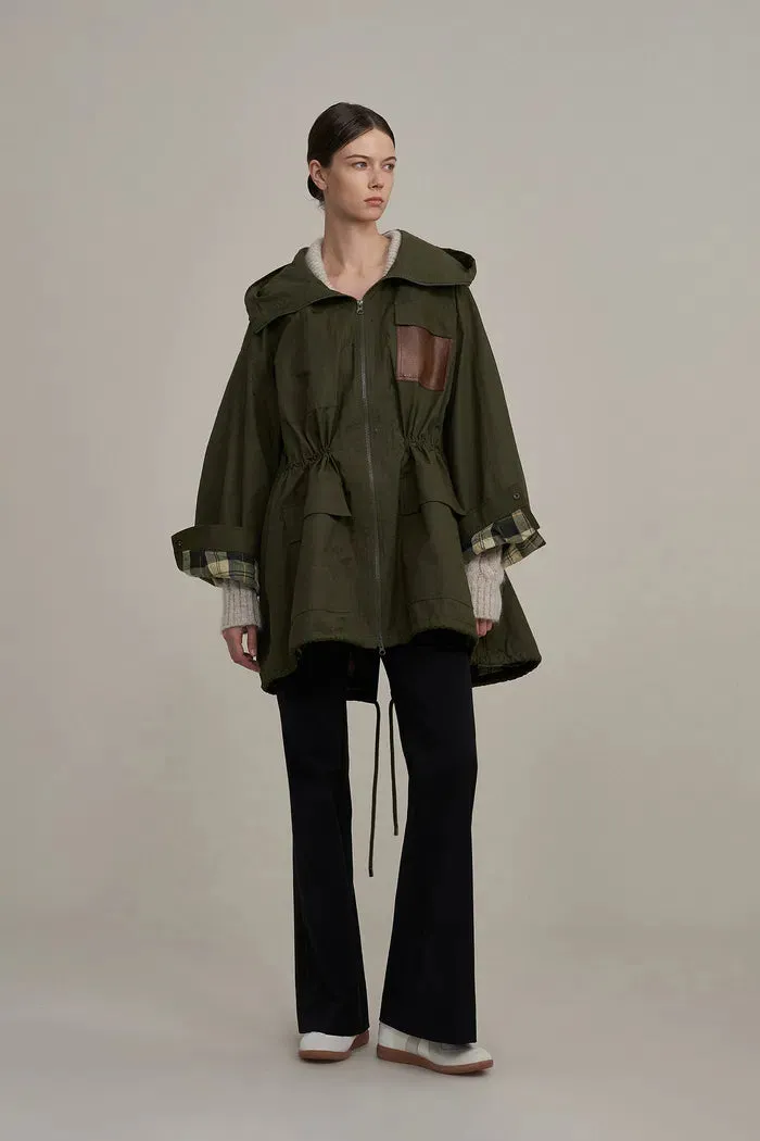 Riddarfjarden Parka in High-Density Cotton Blend sold by Fabrique