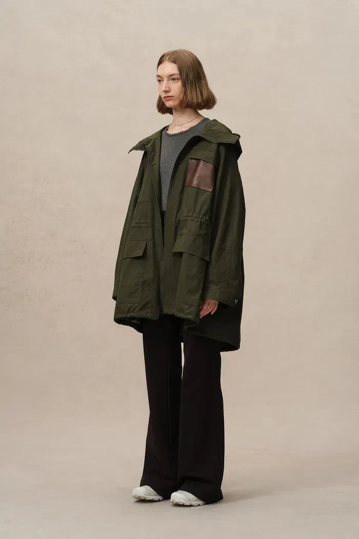Riddarfjarden Parka in High-Density Cotton Blend sold by Fabrique product image thumbnail 5