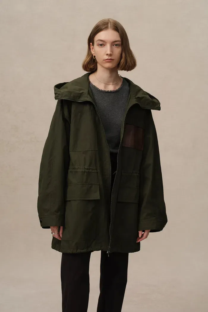 Riddarfjarden Parka in High-Density Cotton Blend sold by Fabrique product image thumbnail 2