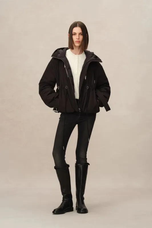 Jeanne Water Repellent Aviator Puffer Jacket sold by Fabrique