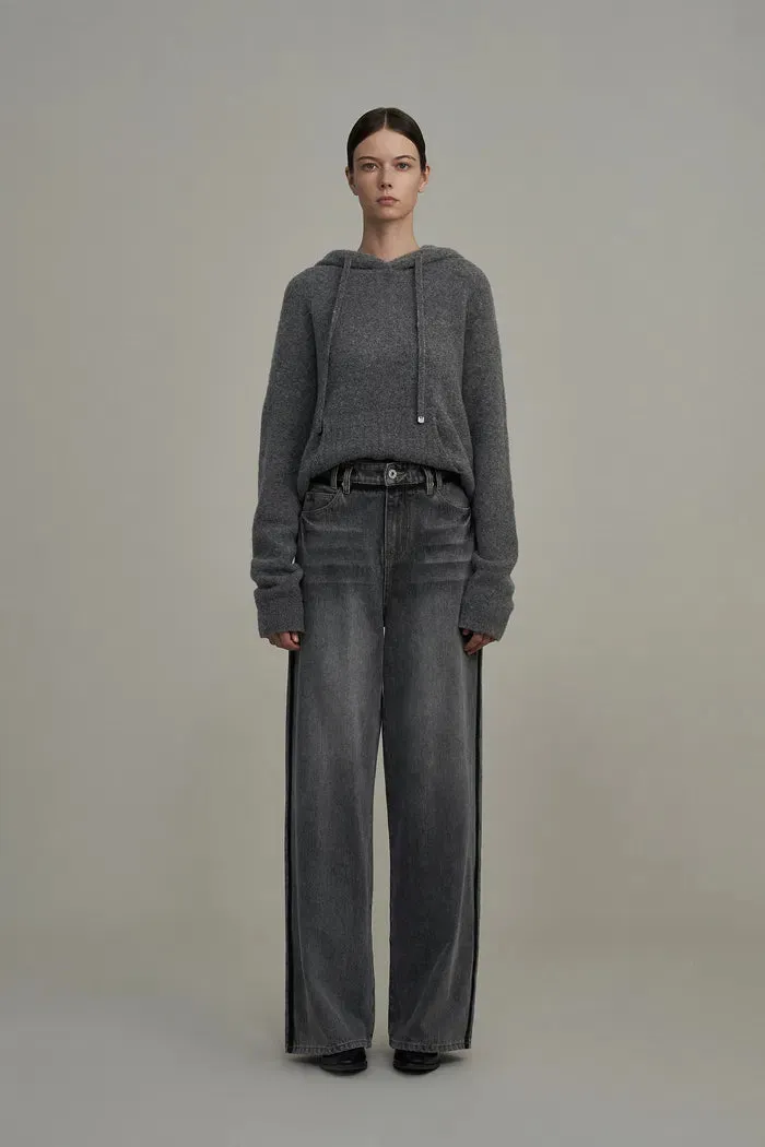 Foxton Faded Washed Jeans in Cotton-Viscose Blend Denim sold by Fabrique product image thumbnail 3