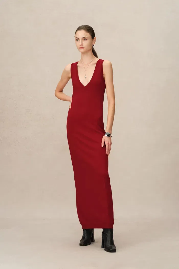 Molly Fitted Dress in High Stretch Knit sold by Fabrique product image thumbnail 5