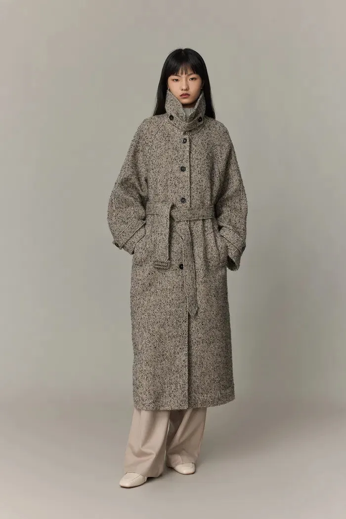Margot Long Coat in Wool-Alpaca Blend sold by Fabrique product image thumbnail 5
