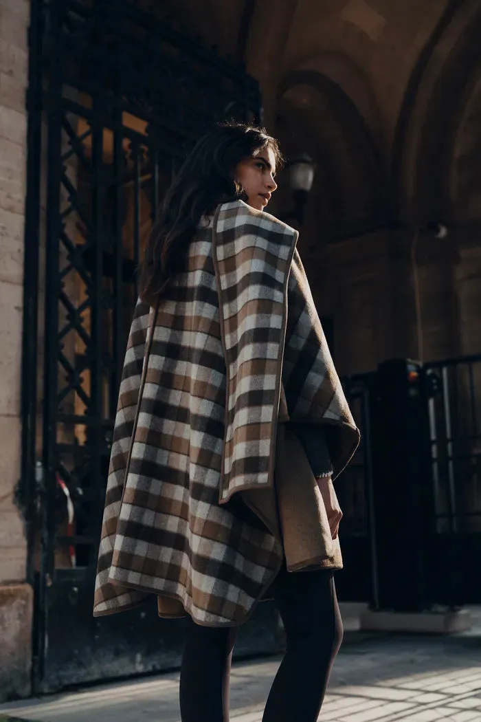 Eila Wool Scarf Coat in Double-Face Merino Wool sold by Fabrique product image thumbnail 3