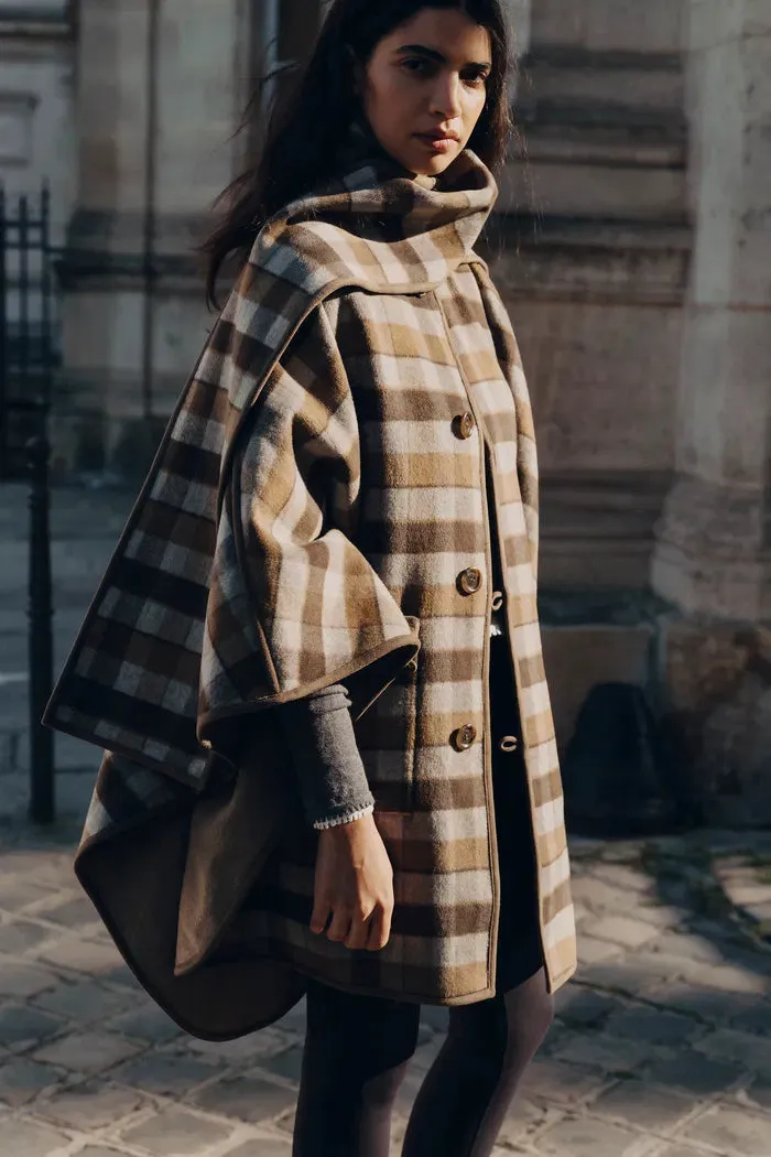 Eila Wool Scarf Coat in Double-Face Merino Wool sold by Fabrique product image thumbnail 4