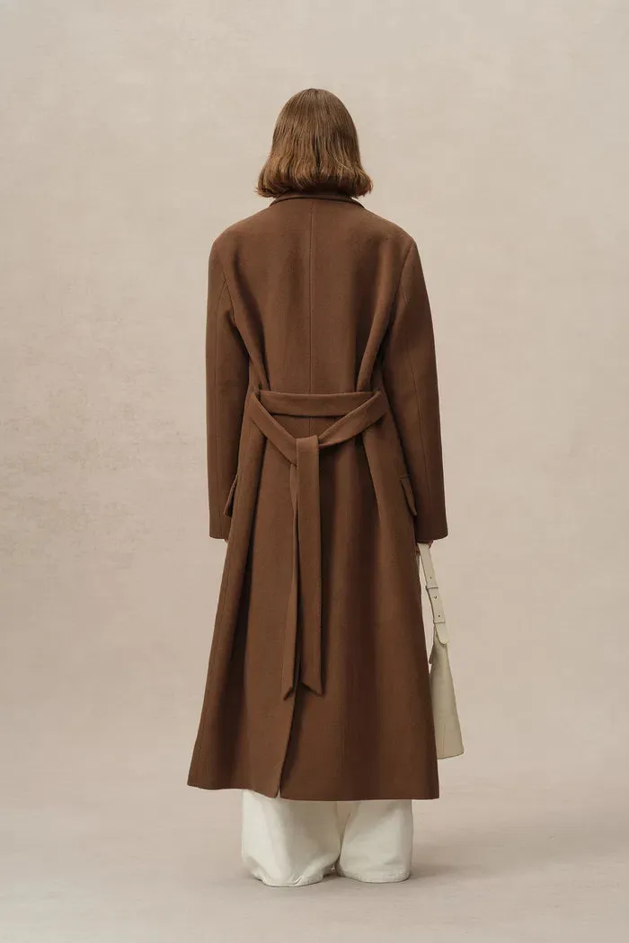 Stanley Robe Coat in Wool-Alpaca Melton sold by Fabrique product image thumbnail 4