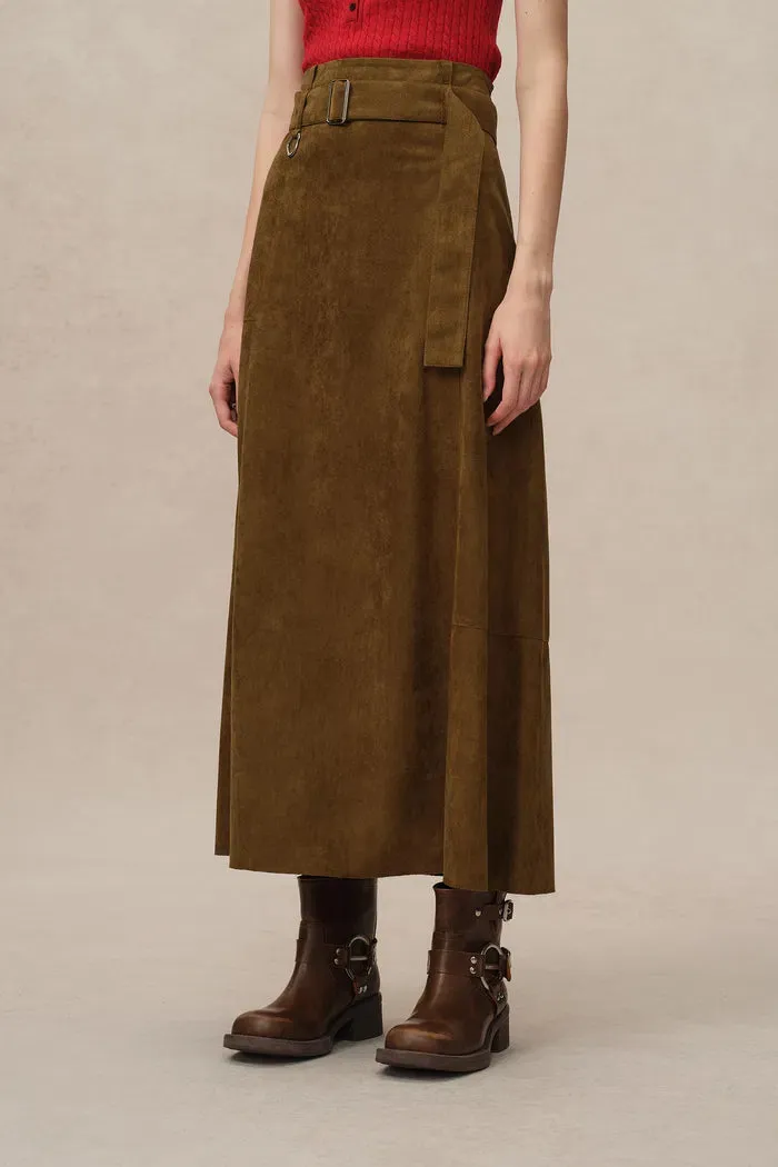 Bonney Skirt in Vegan Suede sold by Fabrique product image thumbnail 5