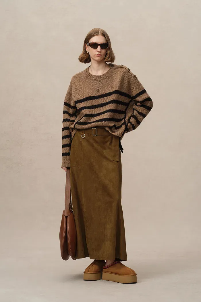 Bonney Skirt in Vegan Suede sold by Fabrique product image thumbnail 2