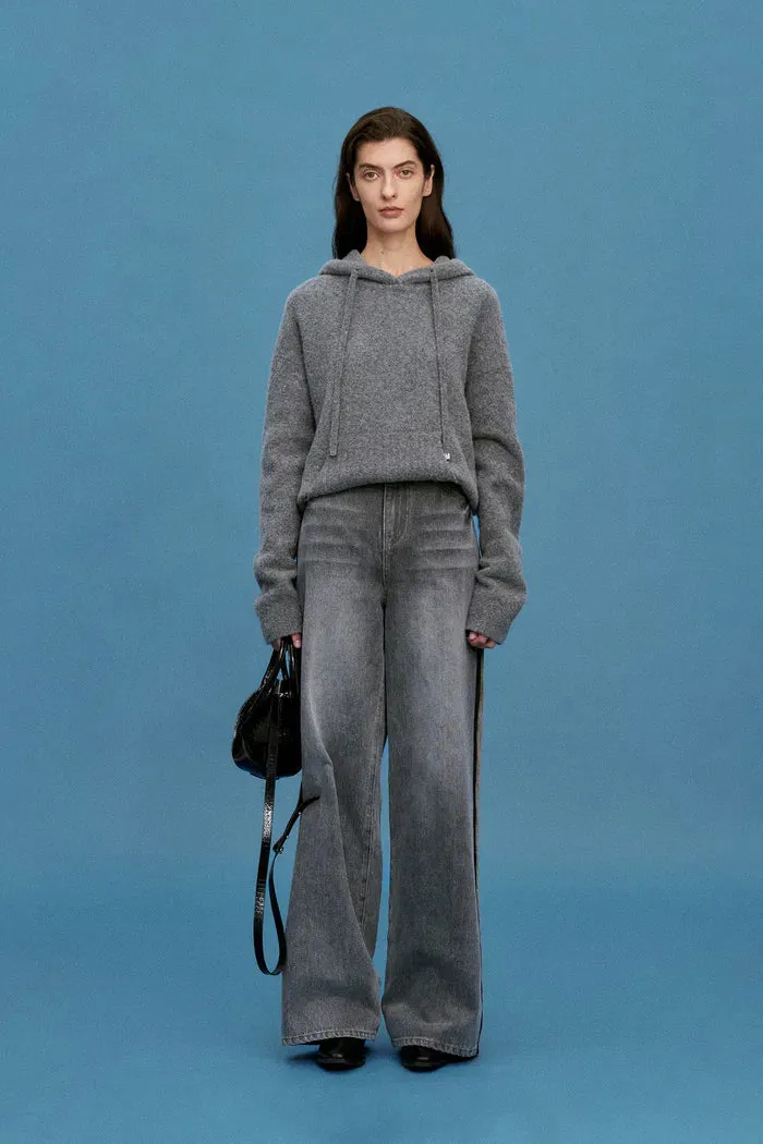 Nicole Hooded Sweater in Wool Bouclé sold by Fabrique product image thumbnail 5