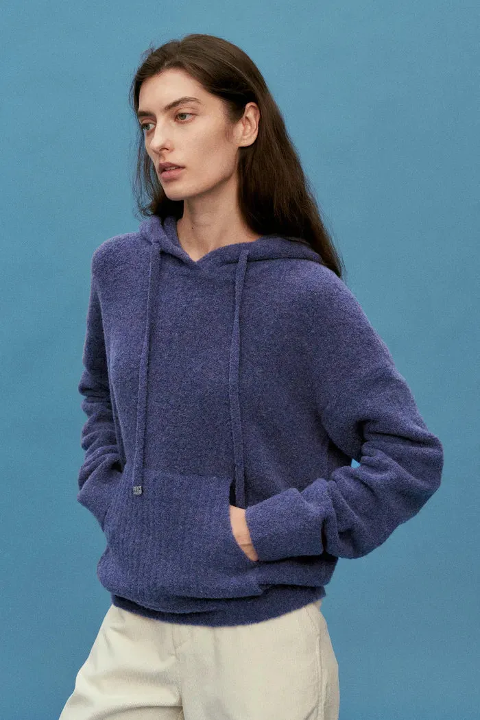 Nicole Hooded Sweater in Wool Bouclé sold by Fabrique product image thumbnail 5