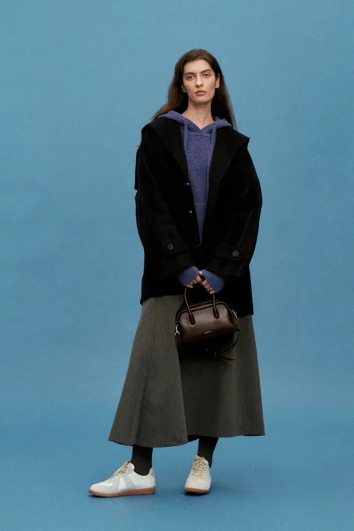 Nicole Hooded Sweater in Wool Bouclé sold by Fabrique product image thumbnail 2