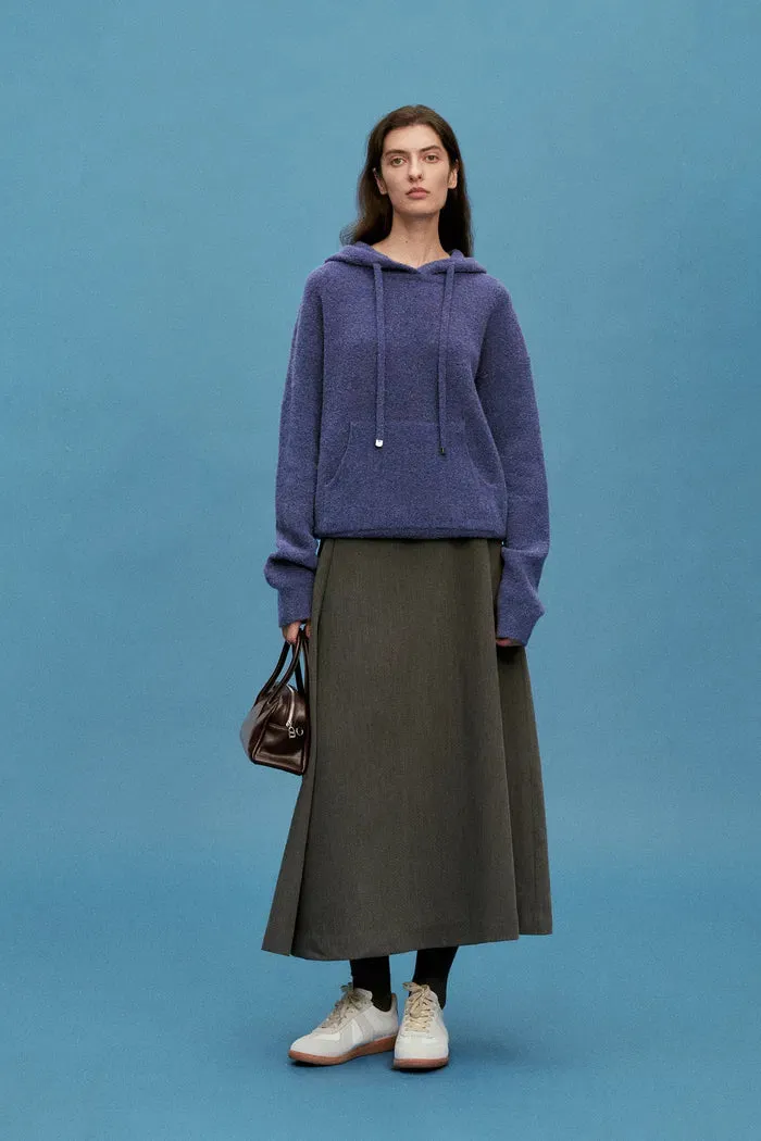 Nicole Hooded Sweater in Wool Bouclé sold by Fabrique product image thumbnail 3