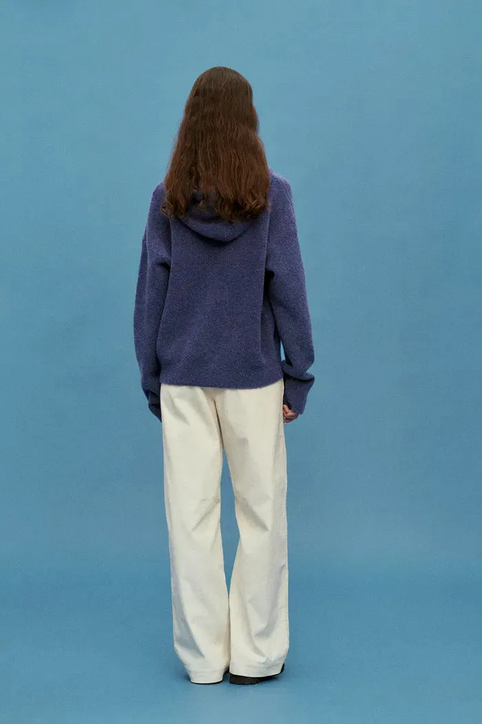 Nicole Hooded Sweater in Wool Bouclé sold by Fabrique product image thumbnail 4