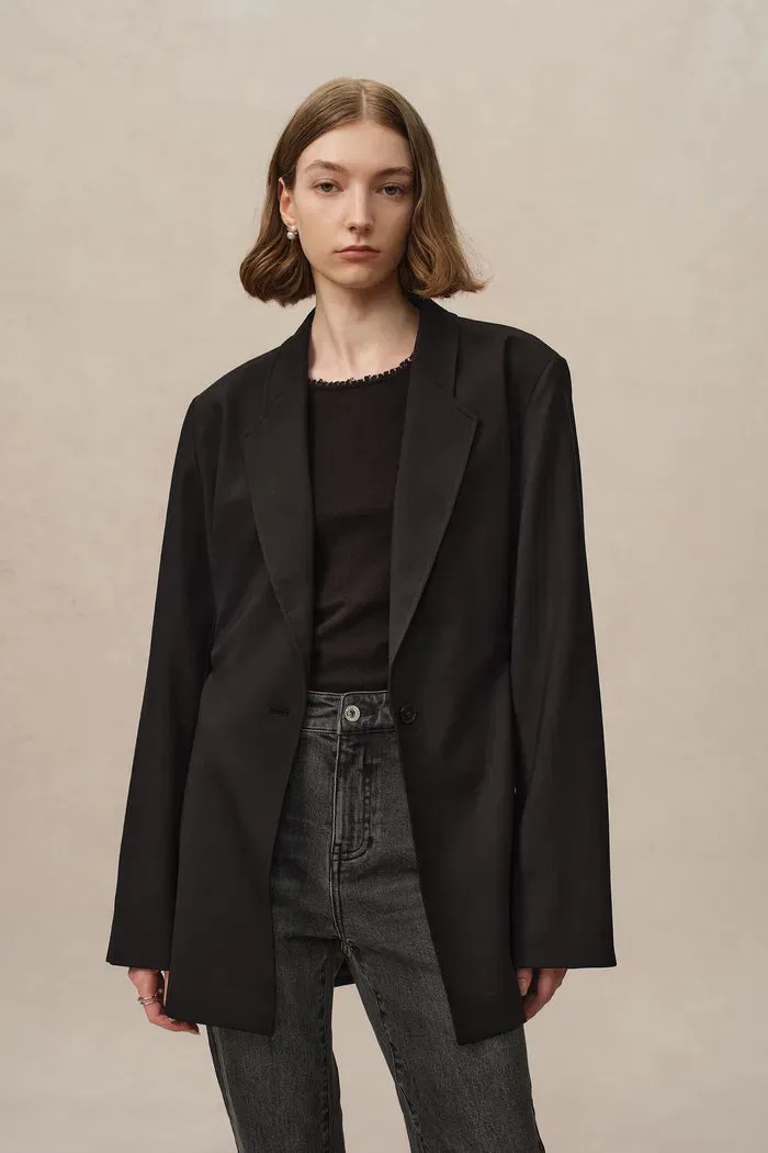 Carol Belted Blazer in Fine Wool sold by Fabrique product image thumbnail 4